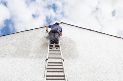 Peinture extérieure à Mouchamps — façades et ravalement